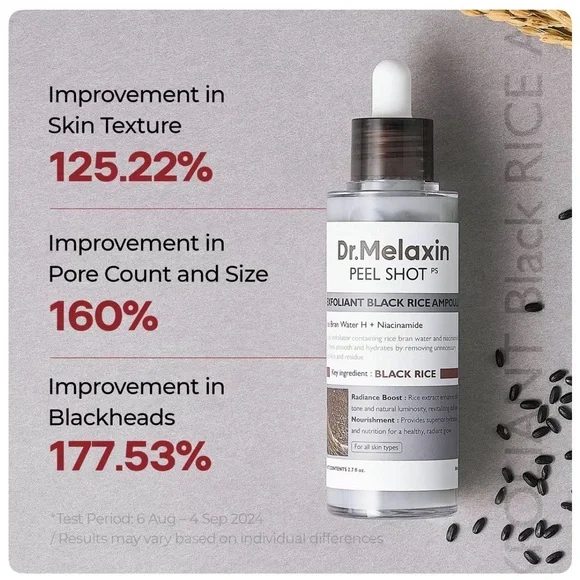 Dr. Melaxin Exfoliating Black Rice Ampoule - Picture 7 of 7